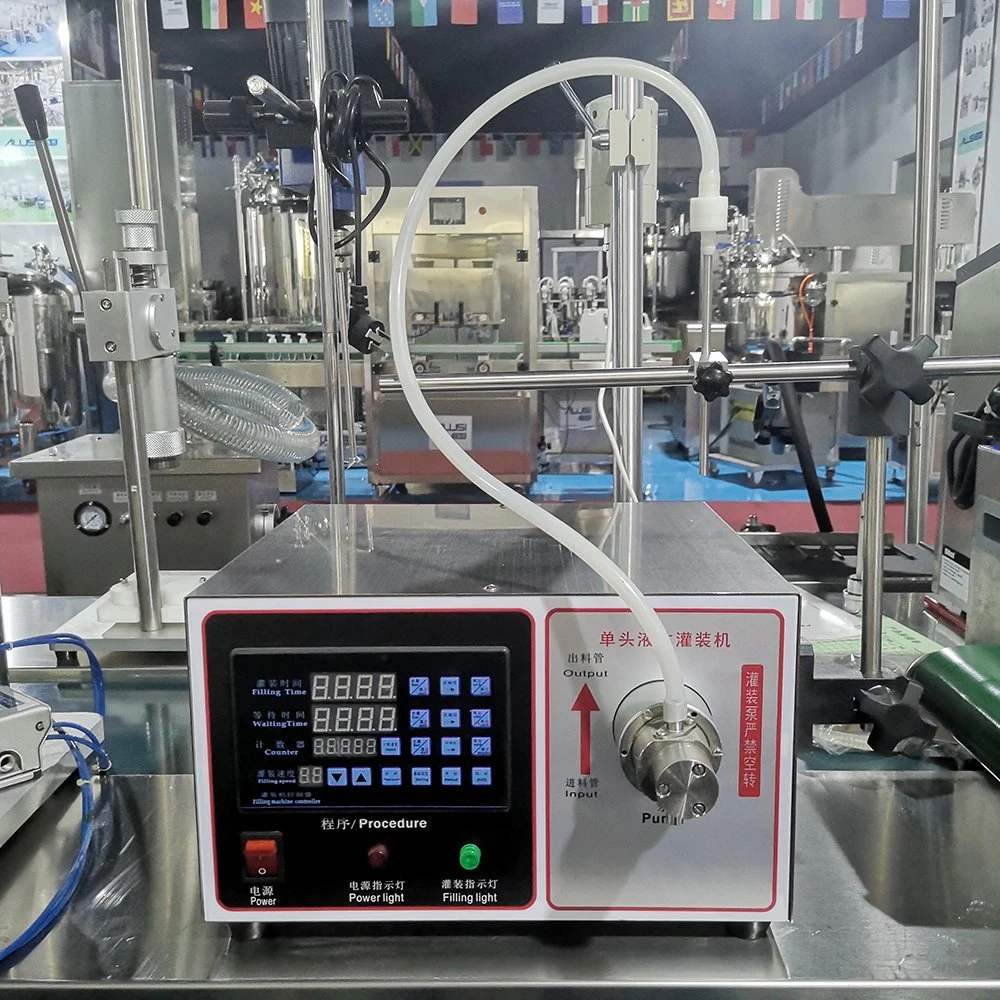 Vertical Type Drop Bottle and Medicine Bottles Liquid Filling Machine