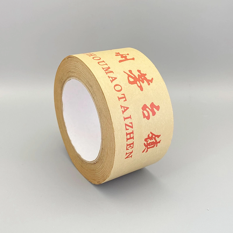 Wholesale/Supplier Eco Friendly Hot Melt Adhesive Logo Printing Packaging Kraft Paper Tape Price
