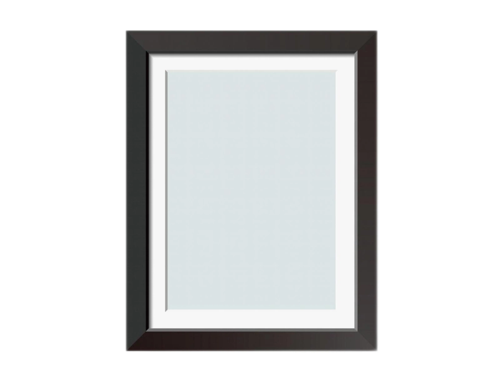 PS Wooden MDF Aluminum Photo Picture Frame Blue White Black Gold Mirror Painting European