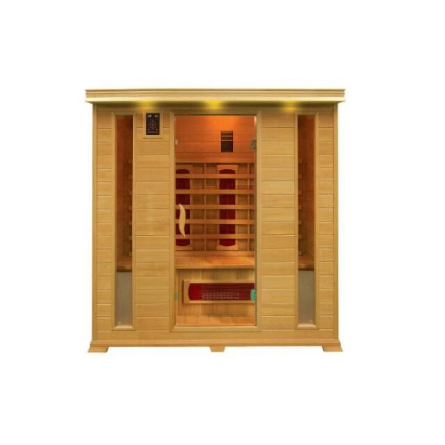 Joda la máxima calidad sauna de madera seca para 2 personas cerca y de infrarrojo lejano Sauna Sauna de Vapor portátil