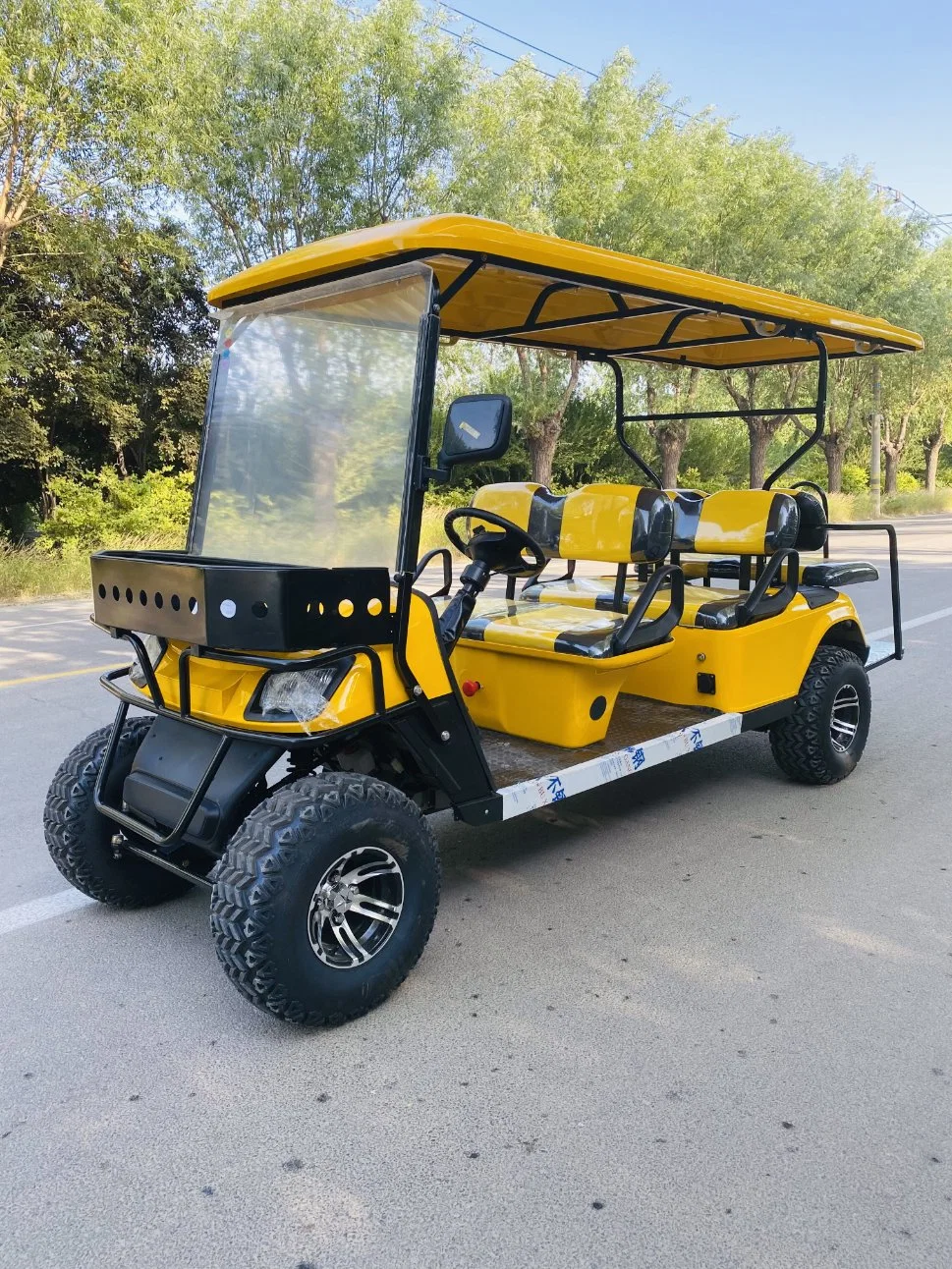 4 Passengers Electric Cart Golf Buggy for Airport Use