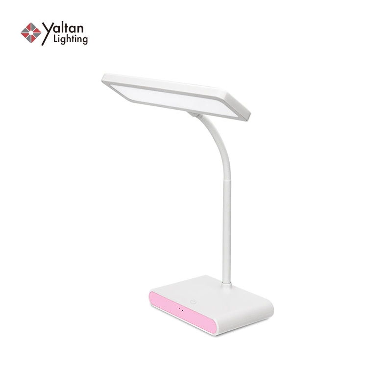 USB flexible cubierta de lámparas de escritorio regulable base ajustable Estudio Mesa de luz LED Slim