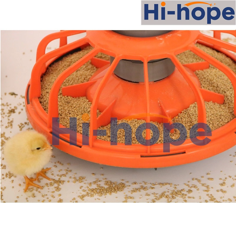 Poultry Farm Plastic Tray Commercial Automatic Chick Pan Feeder