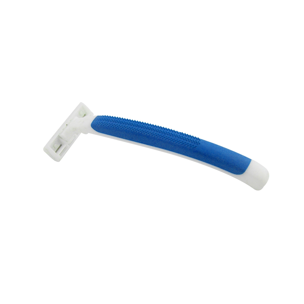 Plastic Handle Two Blade Safety Shaving Razor