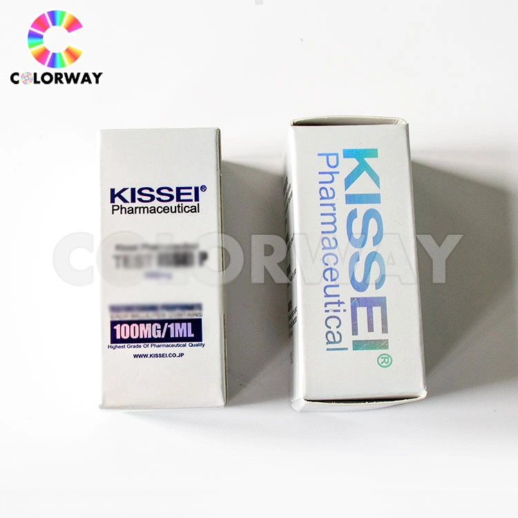 Bespoke Gloss Lamination Finish 10ml Hologram Steroid Vial Box