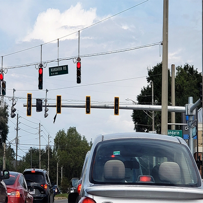 Vehículo Non-Motorized carriles semáforo.