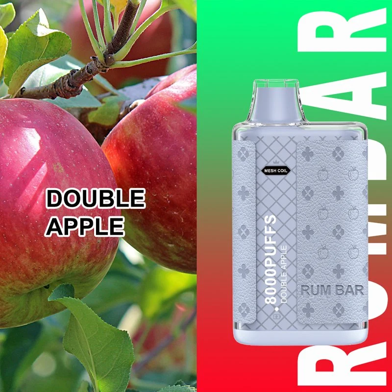 Best Vapes Rum Biff Bar 8000 Puffs Crystal Vape Rum Biff Bar 18ml Rechargeable Disposable/Chargeable Vapor vape