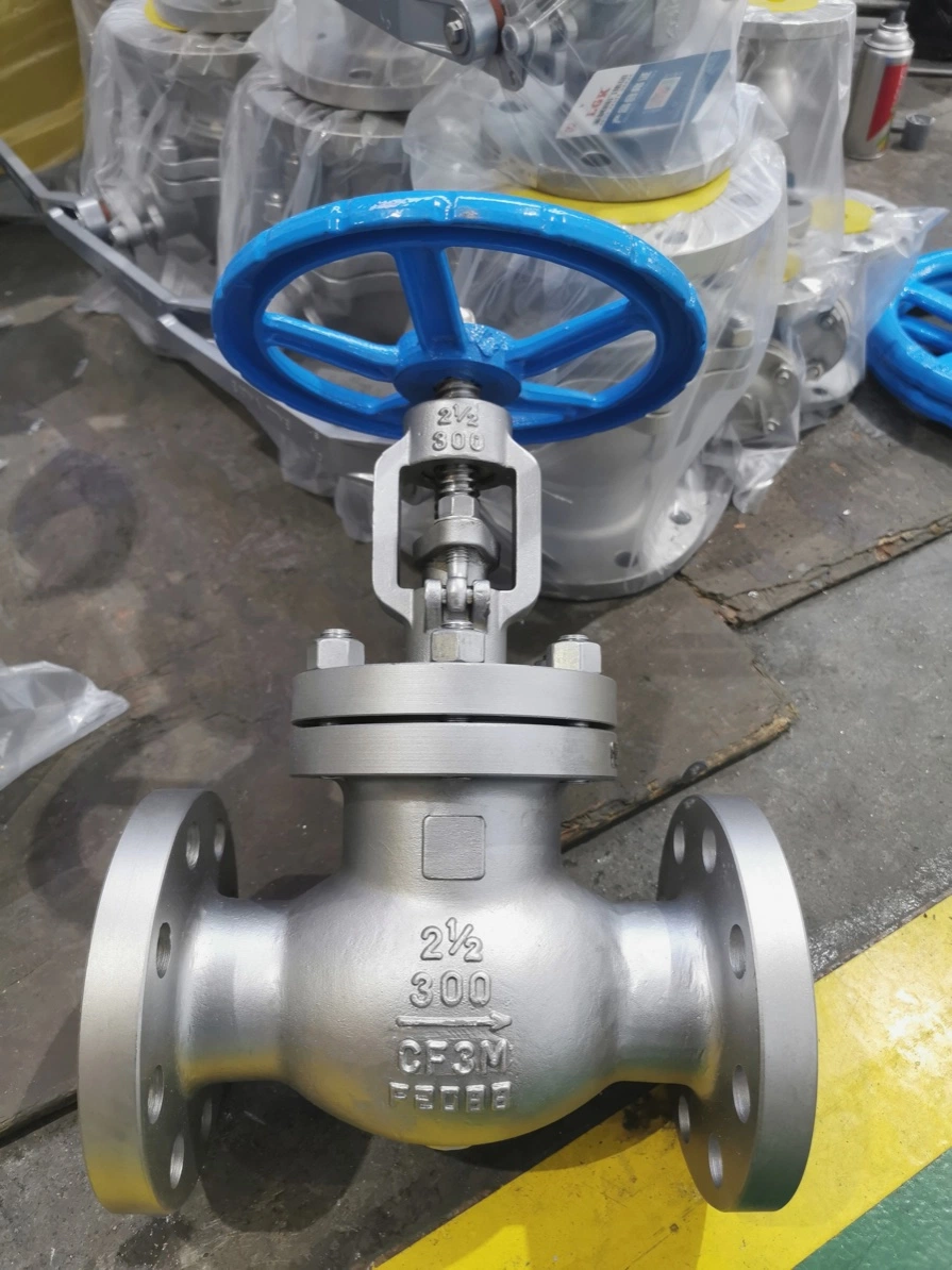 ANSI API Class 300 Class 600 3 Inch 4 Inch Pn16 Wcb/Stainless Steel/Cast Iron Globe Valve