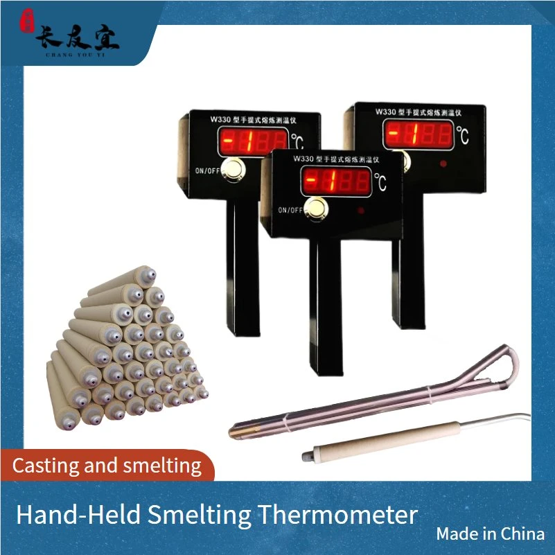 Cyy-W330 Hot Metal Thermometer Copper Water Thermometer Measures The High Temperature of Metal Liquid in Front of The Furnace 0-2000&ordm; C