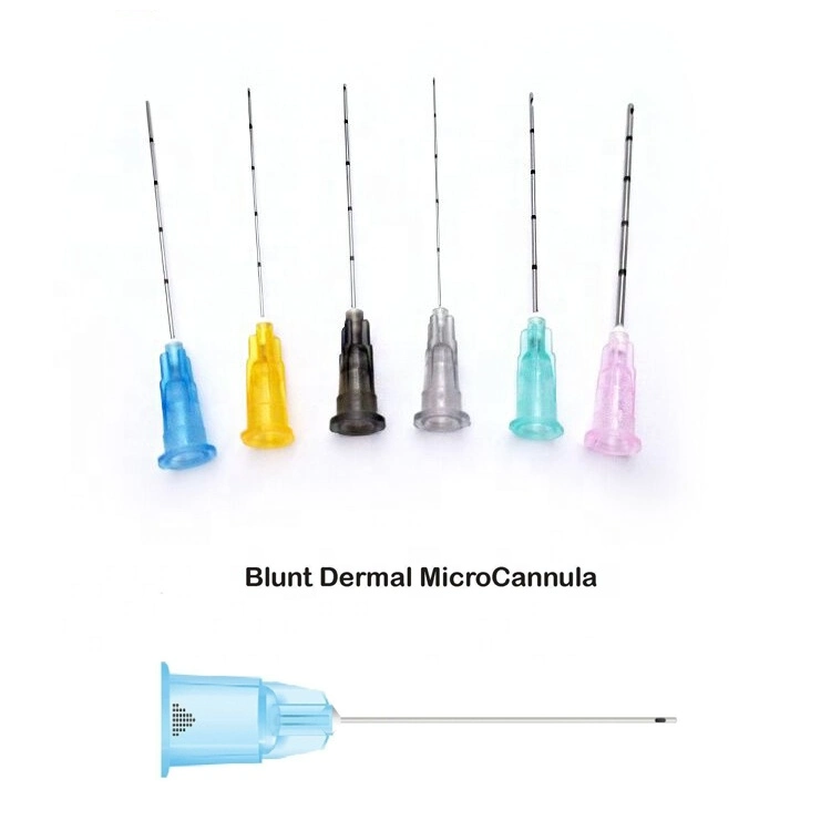 High Control Stainless Steel Skin Needles 23G for Fillers