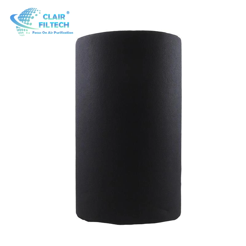 Clair Nuevo carbono sintético activado Pre filtro de medios de fibra fieltro Para purificador de agua purificador de aire 350g 480g