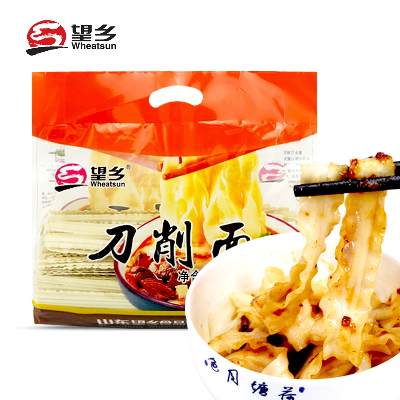 Wheatsun Lacy 1000g Wide Instant Noodles Dried Wholesale/Supplier Hot Selling Noodles