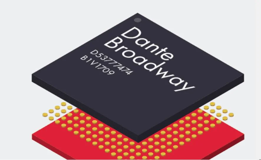 Professional Dante Broadway Chipset Audio Electronics Chip for Multi-Channel Amplifiers Very Small PC 1 Unit Same as 1RMB Coil