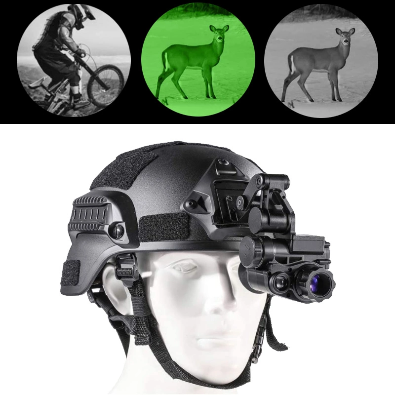 Lunettes de vision nocturne Gen 3 montées sur casque ODM Monoculaire Pour télescope de chasse