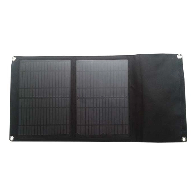 20W Foldable Solar Panel DC Portable Mobile Phone Car Battery Folding Solar Charger Best Quality