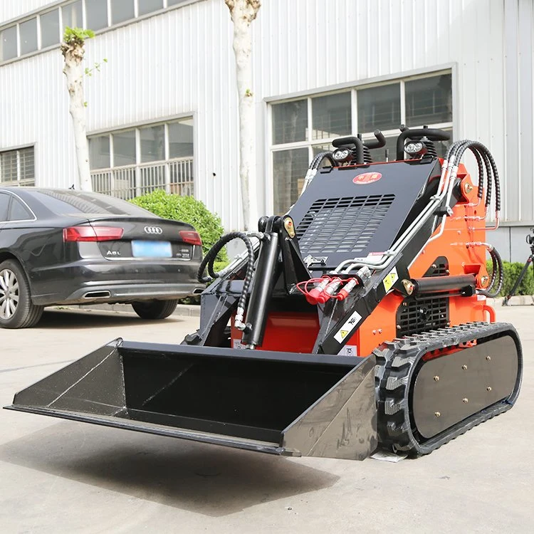 Mini Track Skid Steer Loders Preis 4X4 Rad Skid Loader Für Verkauf Anhänge