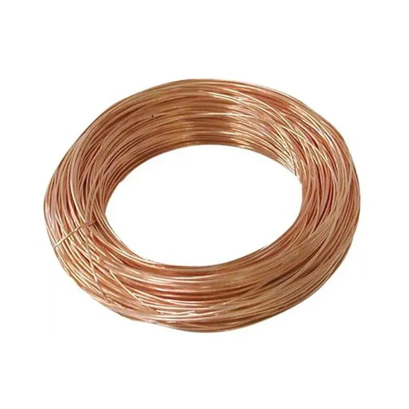 Resistencia soldadura térmica fina cable de cobre Bare con 0,8mm 1mm 6 AWG Bare 2/0 para soldadura esmaltada eléctrica