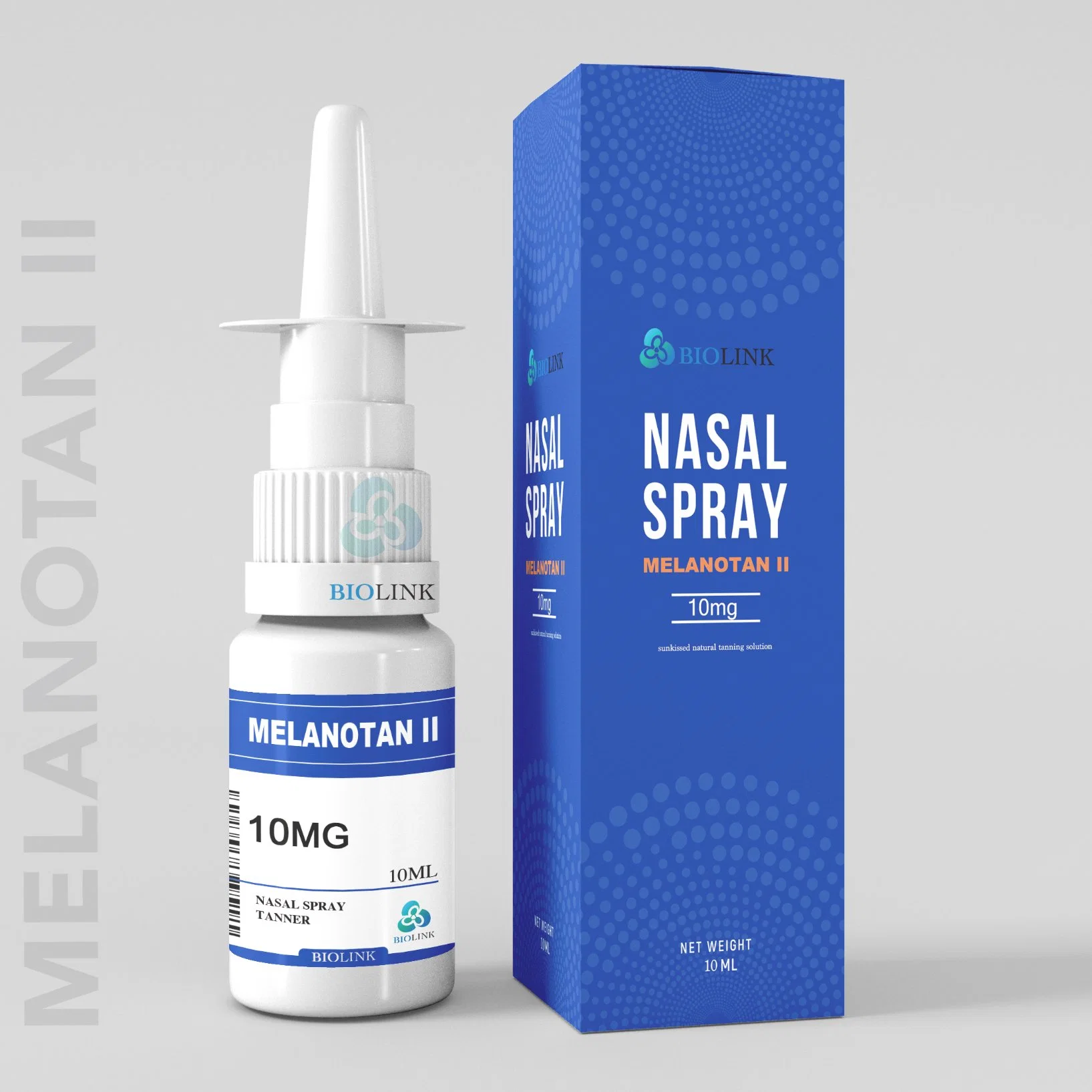 Thaïlande accélérateur à livraison rapide Bronze Melanotan II clés en spray Nasal MT2 20mg cas: 121062-08-6