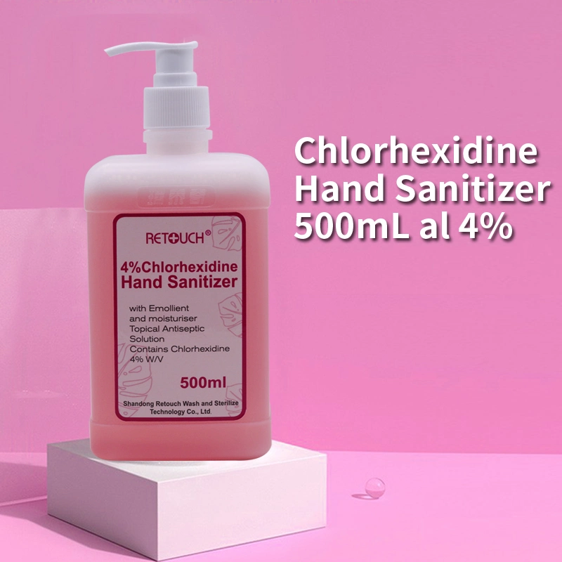 Médicaux jetables de 4 % Gluconate de chlorhexidine Solution nettoyant nettoyant Scrub chirurgicale de la peau