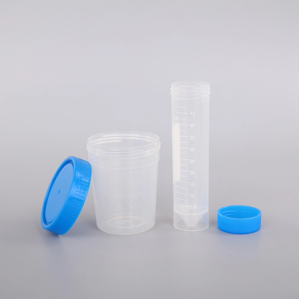 Plastic Stool Specimen Cup with Spoon