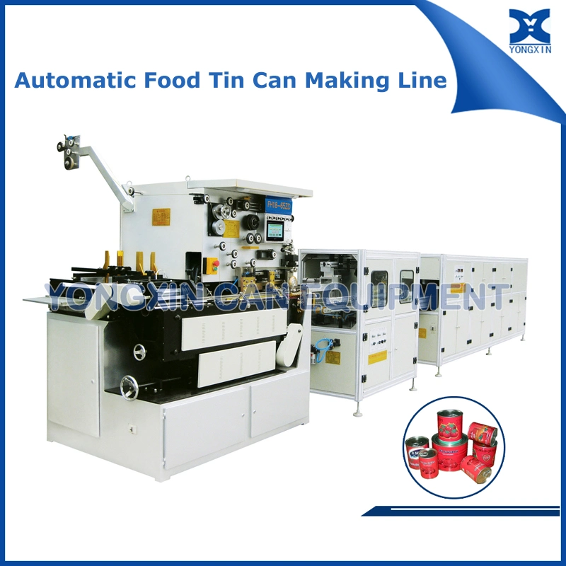 Automatic Tomato Paste Tuna Fish Food Can Machinery