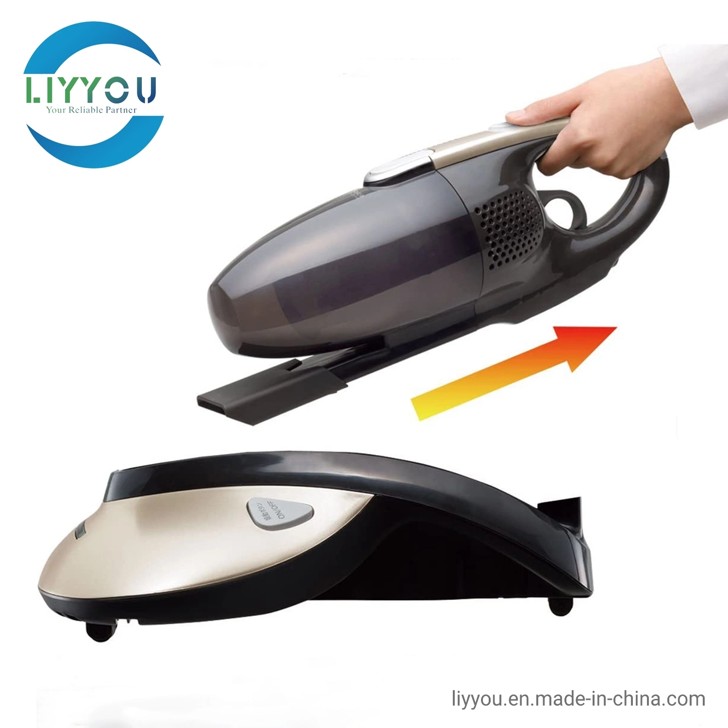 UV-C Sterilizer Robot Vacuum Cleaner with HEPA Filter