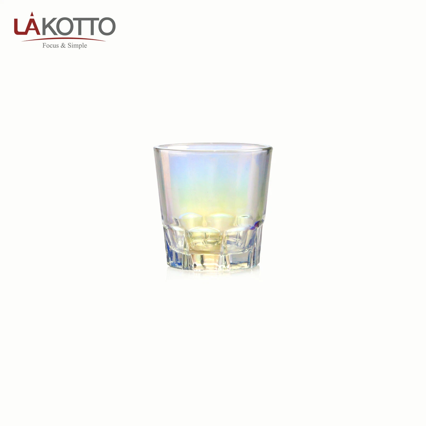 Custom Design 60ml Unbreakable Heavy Base Affordable Whisky Tequila Borosilicate Whiskey Glass Cup for Gift