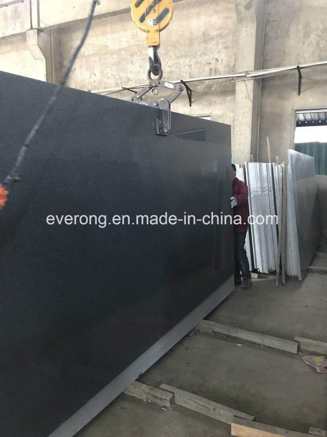 China Big Grain Impala Black G654 Padang Granite Slabs