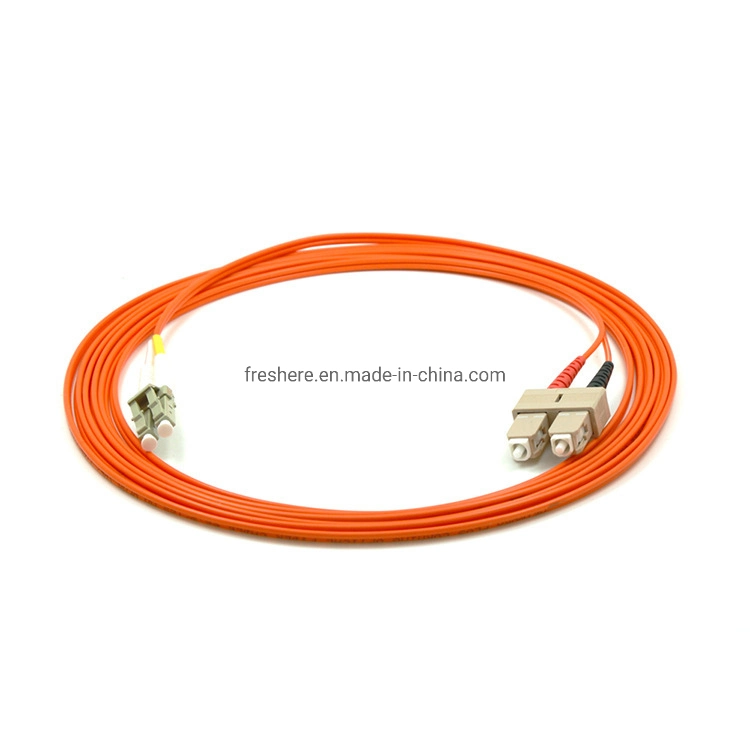 Óptica FTTH Sm 3,0 mm de 3m de la UPC LC-LC de fibra óptica multimodo OM1 Cable