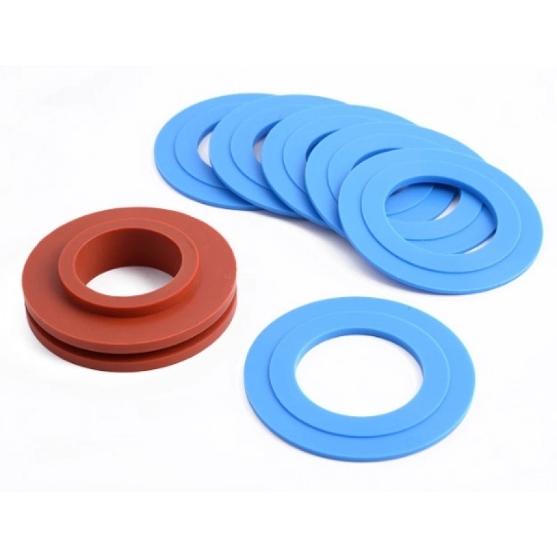 Flat Flange Rubber Silicone Gasket EPDM Washer NBR Cr Seal Ring by Die Cutting Mold