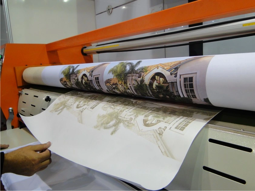 Large Format 192GSM Inkjet Heat Transfer Paper for Dark Color Fabric