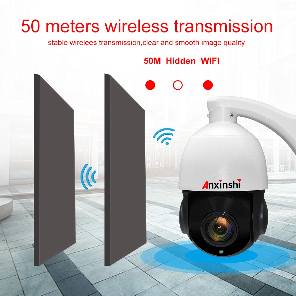 CCTV Camera with 4MP 20X Optical Zoom IR Auto Tracking IP PTZ WiFi Security Camera