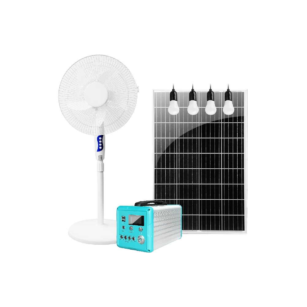 Solar Home System with DC Fan and Laptop Charge Function