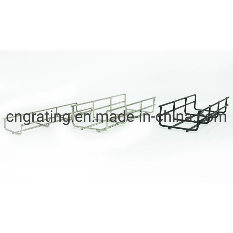 Galvanized Steel Wire Mesh Cable Tray Perforated Ladder Type Cable Tray