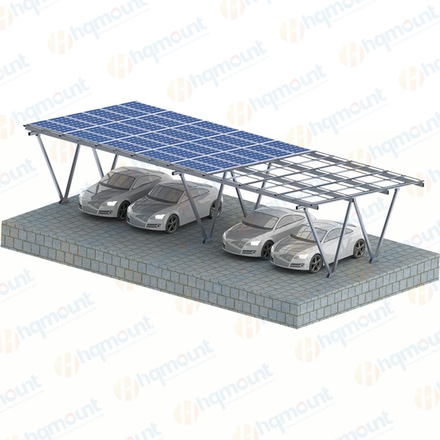 OEM Popular Design Steel Structure Solar Carport Mounting Structure