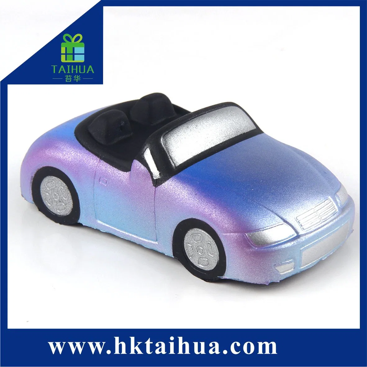 Promotional Gift Custom Solid Vehicle Shape PU Stress Ball Toys