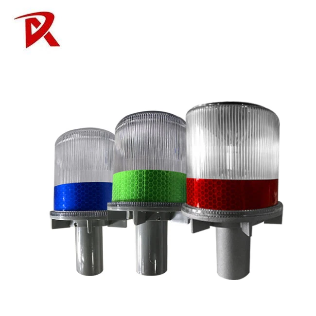 Solar Barricade Blinker Lights LED Cone Warning Light