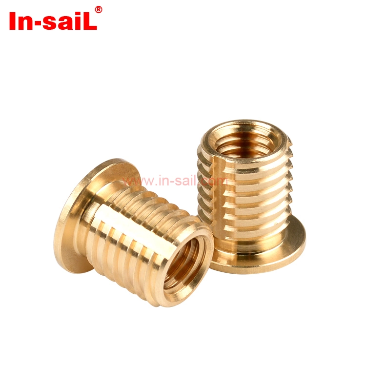 Brass/Stainless Steel Self Tapping Threaded Inserts Nut