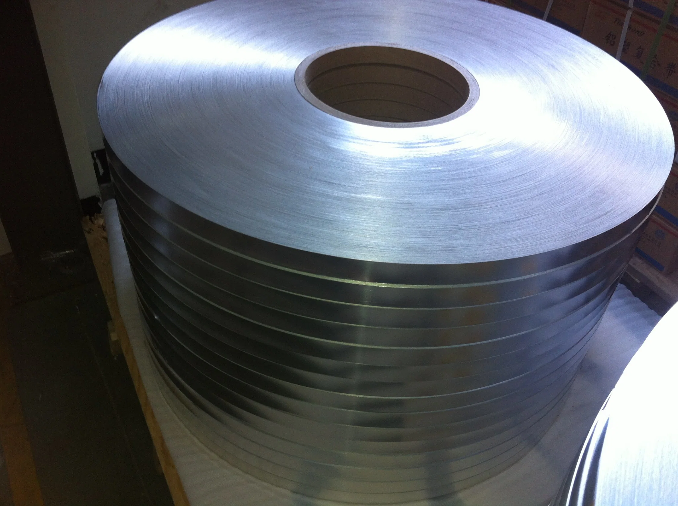 Pure Aluminum Strips for Electrical Wire Telecommunication Material Manufacturer of Aluminum Foil