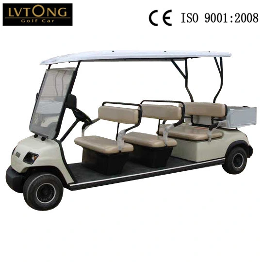 off Road Electric Shuttle Bus Wholesale/Supplier 8 Person Sightseeing Car