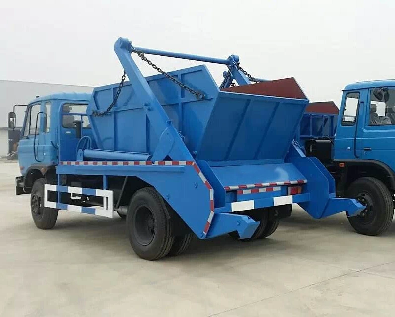 Fabriqué en Chine Dongfeng LHD Rhd 6tonne 7tonne 8 tonne a refusé Garbge Chariot collecteur 9M3 10m3 Self-Discharging Skipper Camion Poubelle en stock