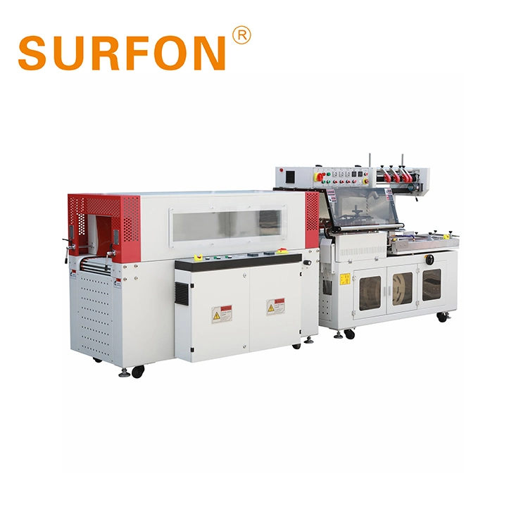 Automatic Paper Box Sealing & Shrink Packing Machine