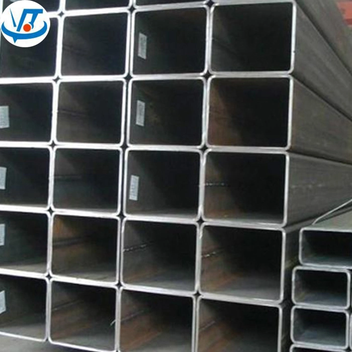 Q235 Q345 Ss400 Grade ERW Black Low Carbon Square Steel Pipe