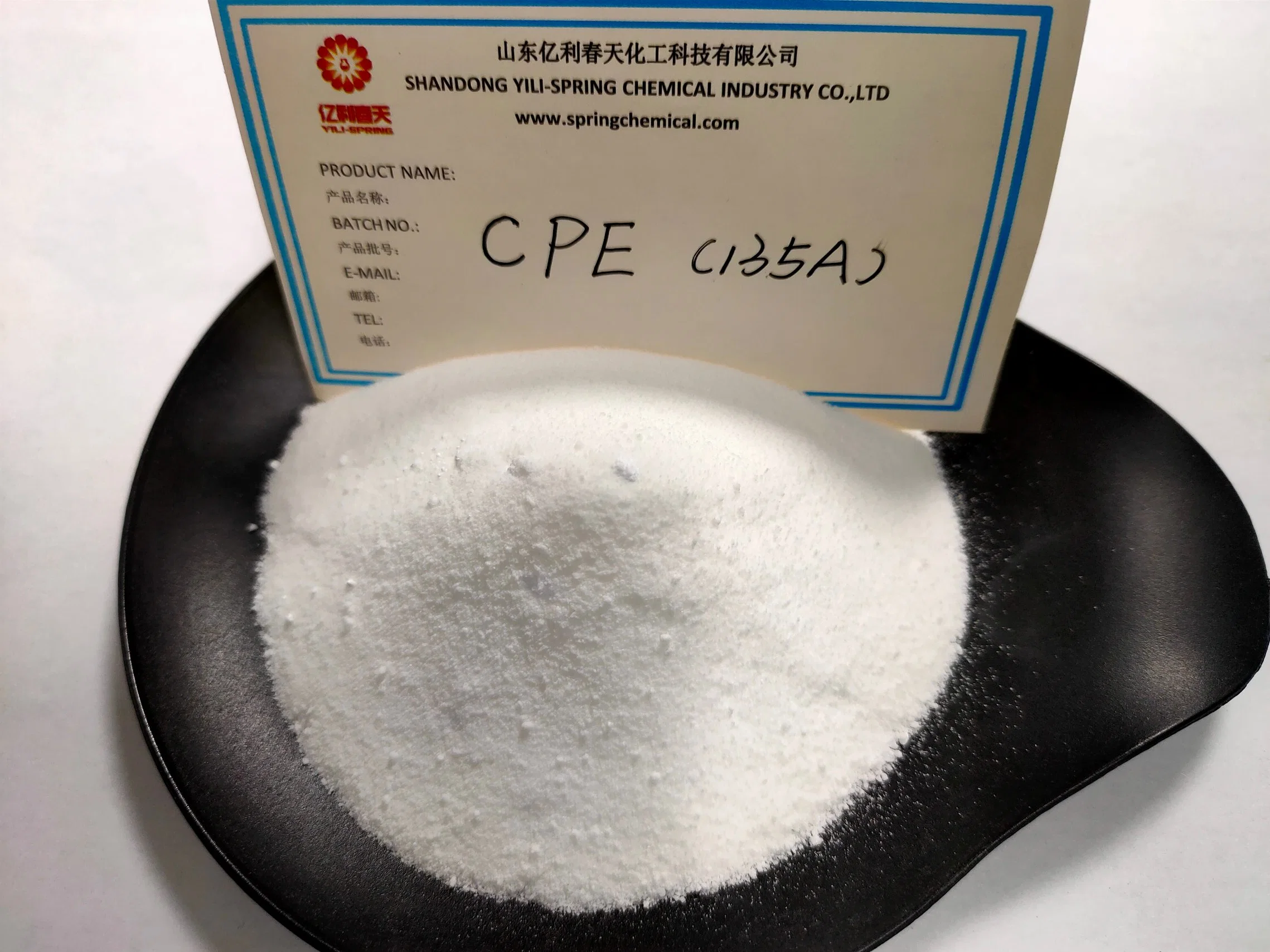 Good Anti Combustion Chlorinated Polyethylene CPE 135A for PVC Profile