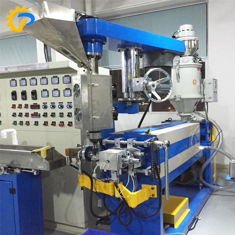 Electric Drop Copper Wire Making Machine PE Insulation Power Cable Extrusion Machine