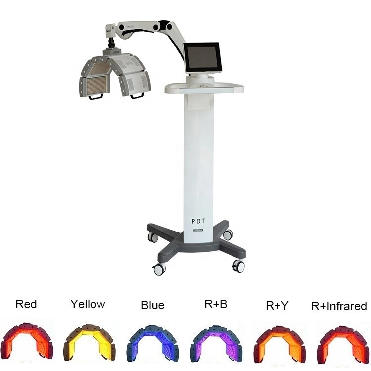 Appareil de beauté pour soins de la peau avec photothérapie photodynamique à LED PDT (THR-7000A)