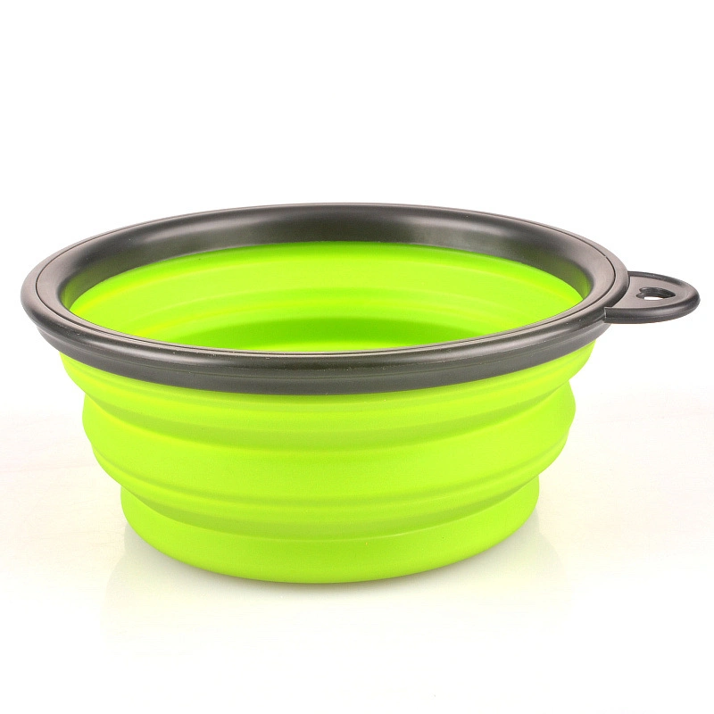 Cheap Collapsable Foldable Silicone Travel Outdoor Hiking Food Water Feeding Pet Cat Dog Bowl