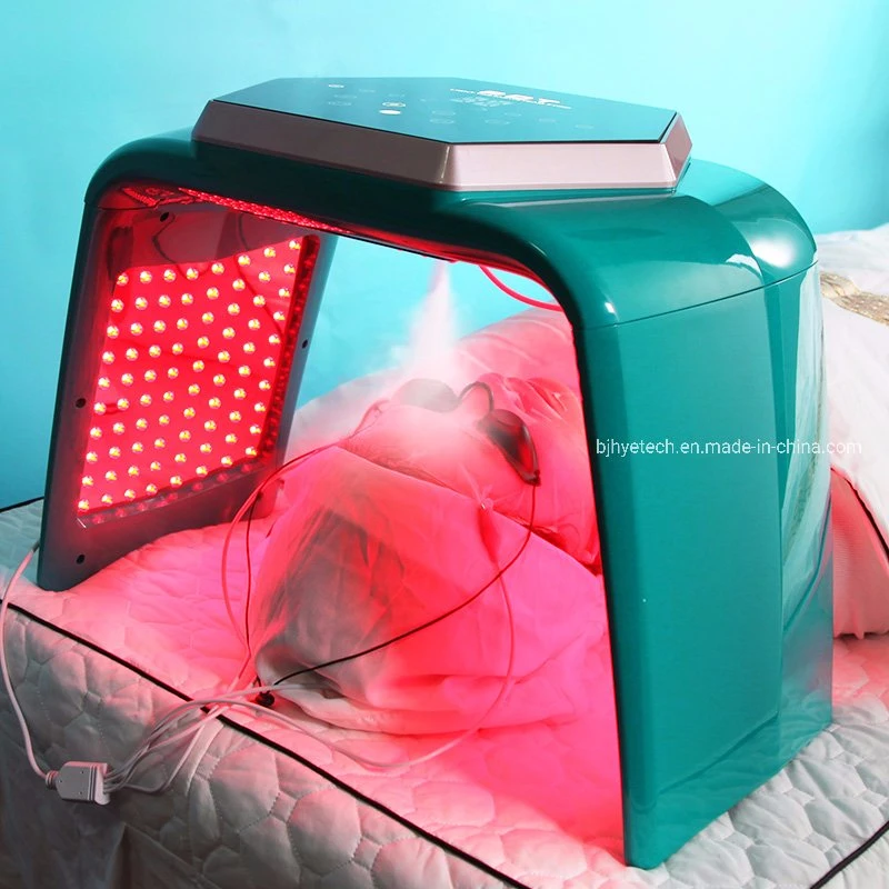 Heißeste 8 Farbe PDT Red Light Far Infrared Akne Behandlung Hautpflege LED Lichttherapie Gesichtsmaske Hautverjüngung mit CE