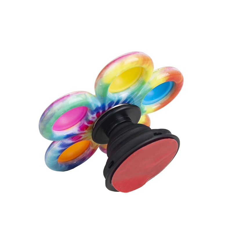 Amazônia Venda Quente Fidget Spinner Suporte telefônico ABS bolhas de Push Pop ou telefone celular