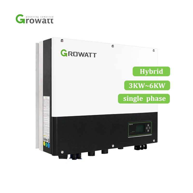 Growatt 3kw 5kw 8kw 10kw 15kw Hybrid Solar Power Inverter